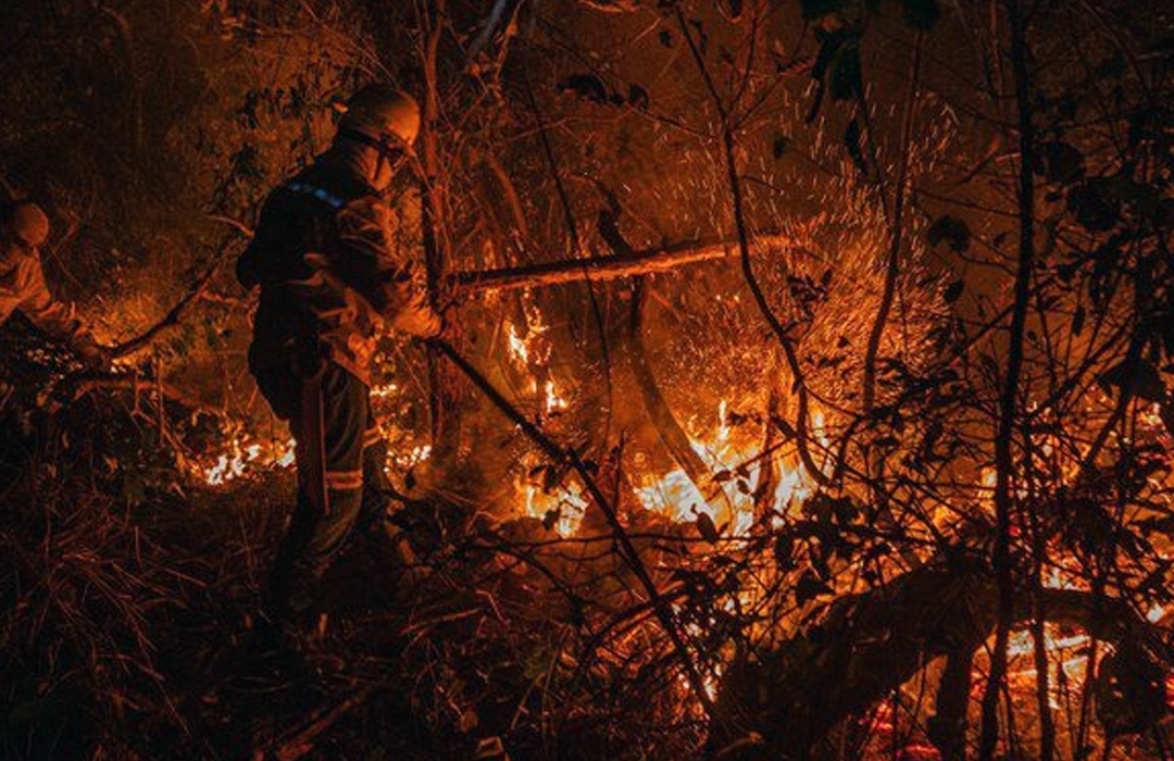 REFORÇO NO COMBATE A INCÊNDIOS