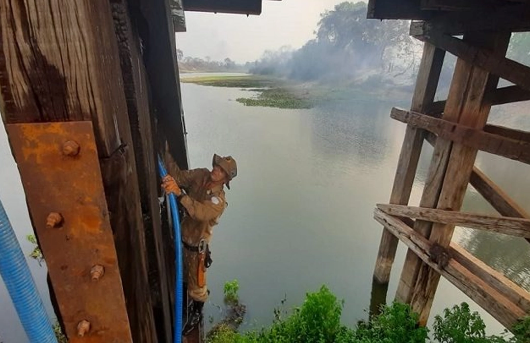 FOGO NO PANTANAL É CONTROLADO